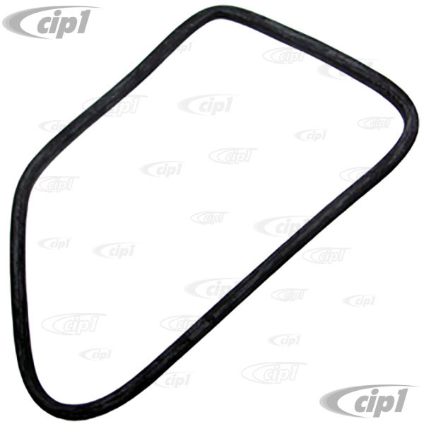 Image of C24-171-845-322 - 171845322 - GENUINE GERMAN - RIGHT REAR QUARTER WINDOW SEAL WITH MOLDING CORNERS - WITHOUT GROOVE FOR CHROME - RABBIT / GOLF 75-84 - SOLD EACH