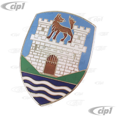 C26-113-853-621-A - 113853621A - WOLFSBURG HOOD BADGE - BLUE