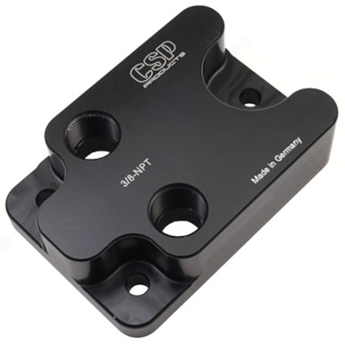 C31-115-301-038 - TYPE-4 OIL COOLER BLOCK-OFF PLATE WITH 3/8 INCH