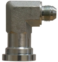 JIC 90 Adapter Code 61- JIC Flange X Flange Size X Flange Head OD