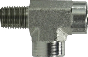 Messing T-Stück 1/8″ NPT Außengewinde – Massiv, 10 Stück, Für Pneumatik & Hydraulik