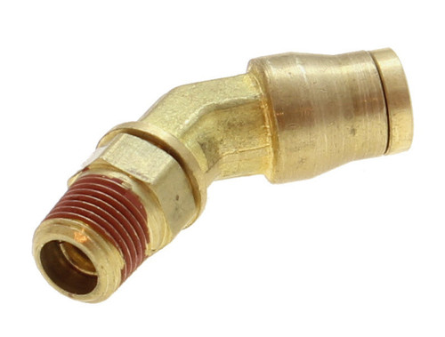 DOT Swivel Male 45° Elbow