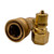 ISO B 7241 Set Brass