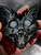 FERAL a large enamel artist pin, art by Brian Serway and designed by Almost Amusing!