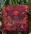 Fall's Friendly Gathering- A high quality 100% cotton Halloween holiday themed decor cloth. Perfect for home decorating, cafe curtains and framed as a collector art piece!