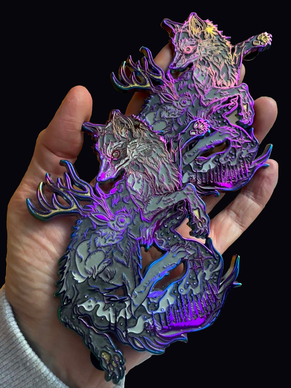 OG RBM myth undying large enamel pin