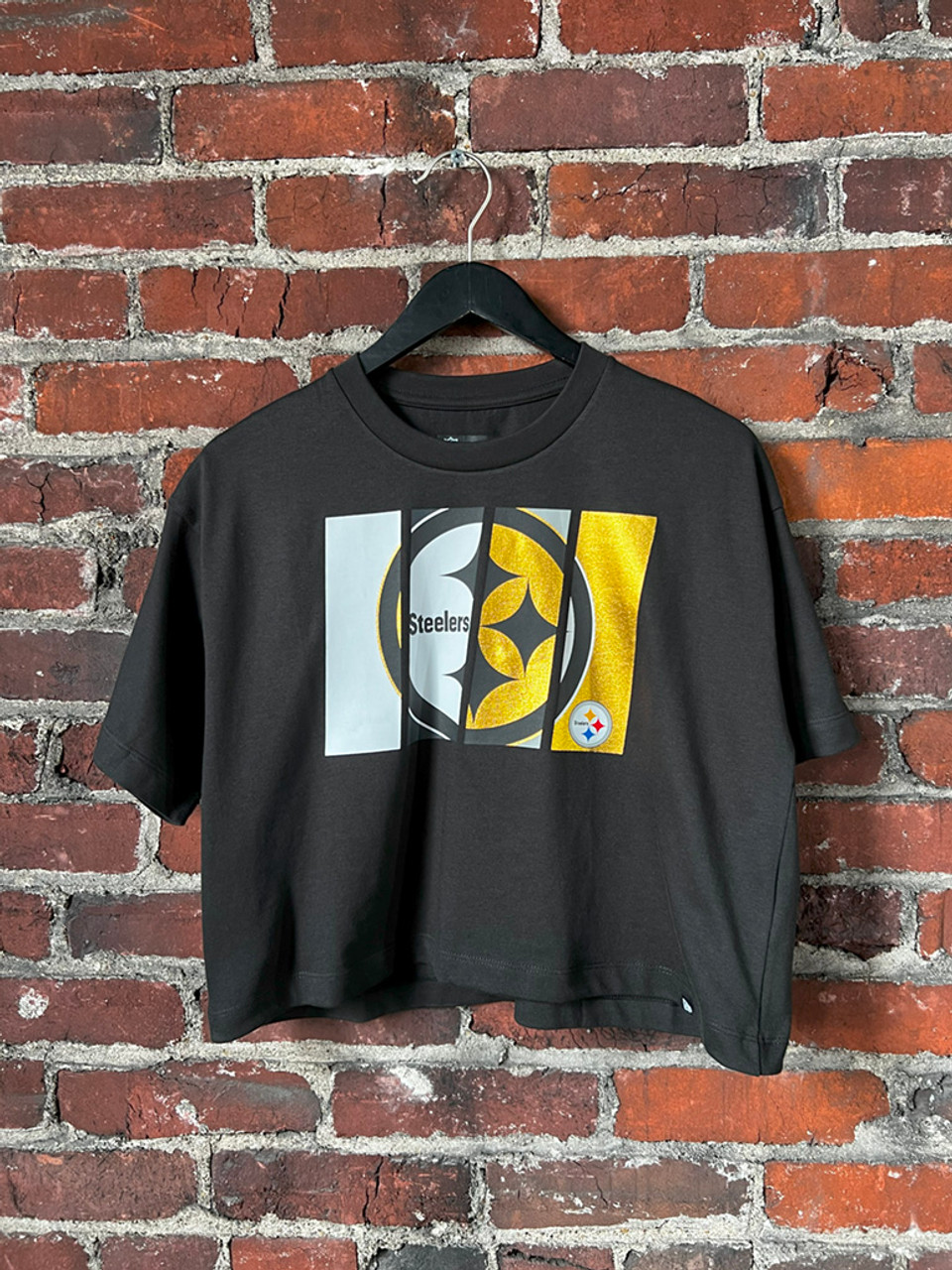 Pittsburgh Steelers NFL Team Apparel Logo Crop