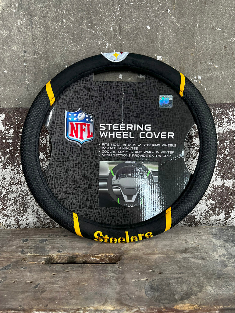Pittsburgh Steelers Steering Wheel Covers