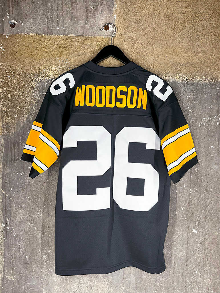 Rod Woodson Steelers Game Worn Rod Woodson Signed Pittsburgh