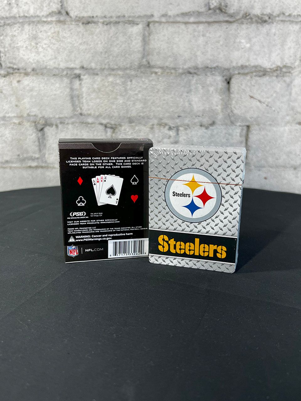 Pittsburgh Steelers Diamond Plate Playing Cards