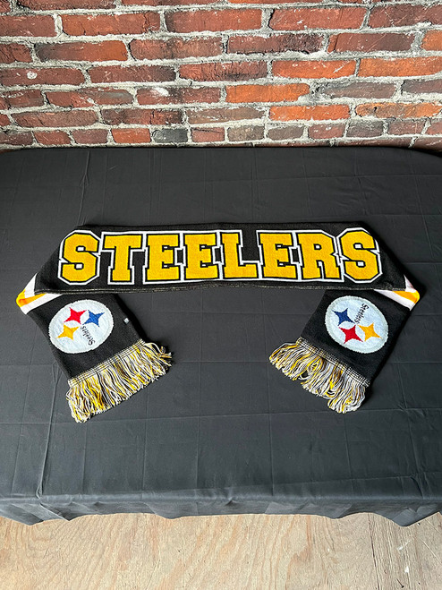 Pittsburgh Steelers BRKAS Logo Scarf