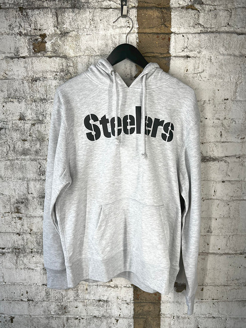 Pittsburgh Steelers Word Mark Sweatshirt (Grey)