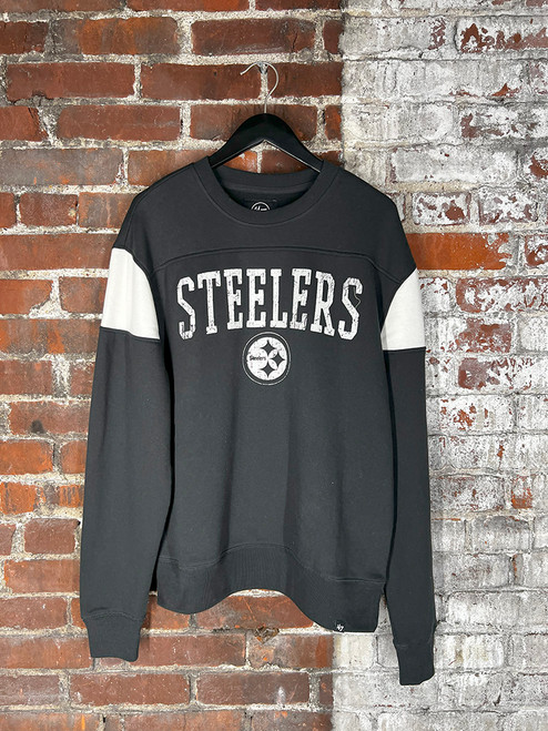 Vintage Style Pittsburgh Football Sweatshirt, Steelers Crewn