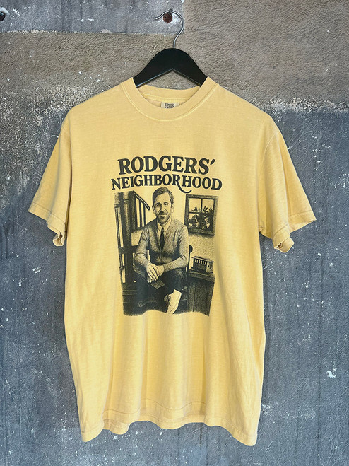 Rodgers' Neighborhood Sketch Tee (Mustard) Rodgers' Neighborhood Sketch Tee (Mustard)