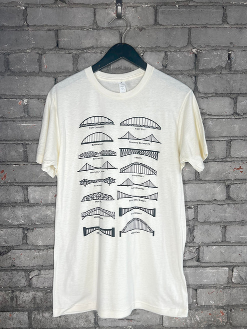 Pittsburgh Bridges Tee (Cream) Pittsburgh Bridges Tee (Cream)