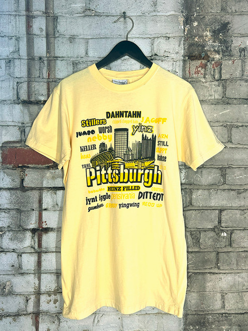 Pittsburghese Tee (Light Yellow) Pittsburghese Tee (Light Yellow)