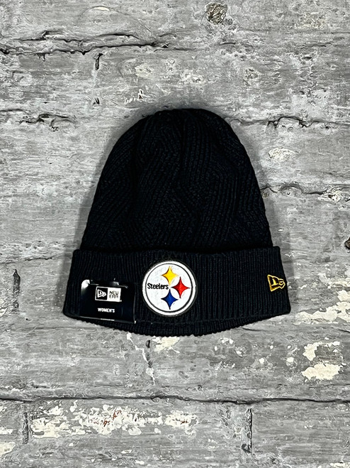 Pittsburgh Steelers New Era KnitSnowy D3(Black)
