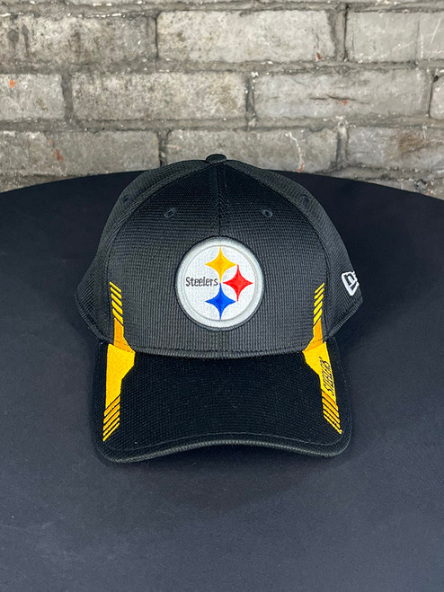 Pittsburgh Steelers 39THIRTY 2021 Home Stretch Fit Hat(Black)