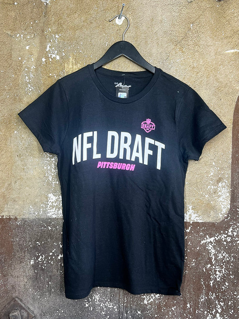 4her - NFL Draft Pink Pittsburgh Ladies Cut Tee