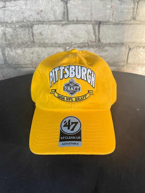 '47 Clean Up Adjustable Pittsburgh 2026 NFL Draft Ribbon (Gold)