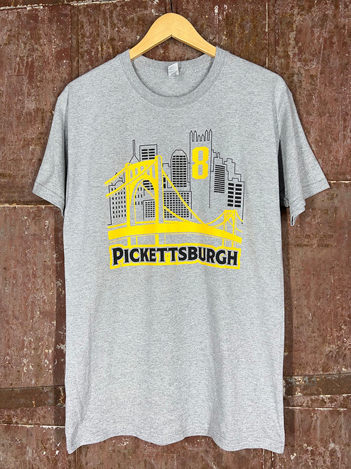 #8 Pickettsburgh Skyline Graphic Tee (Grey)