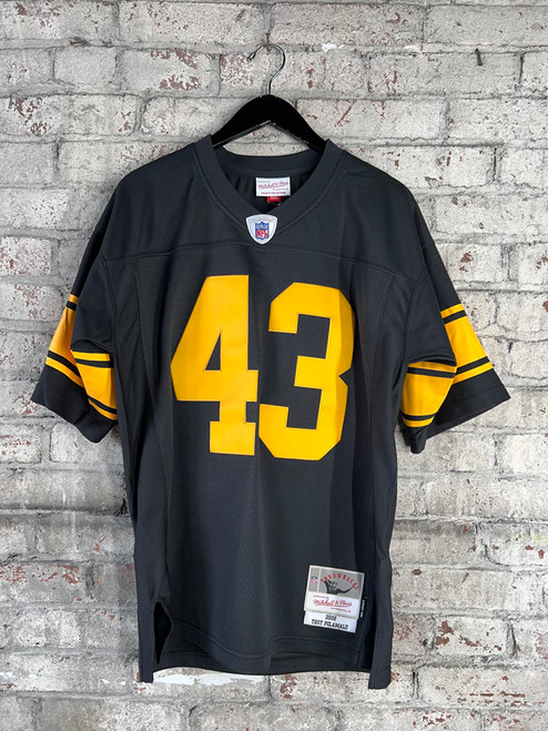 #43 Polamalu - Official NFL Pittsburgh Steelers Legacy Collection Throwback Alternate Jersey