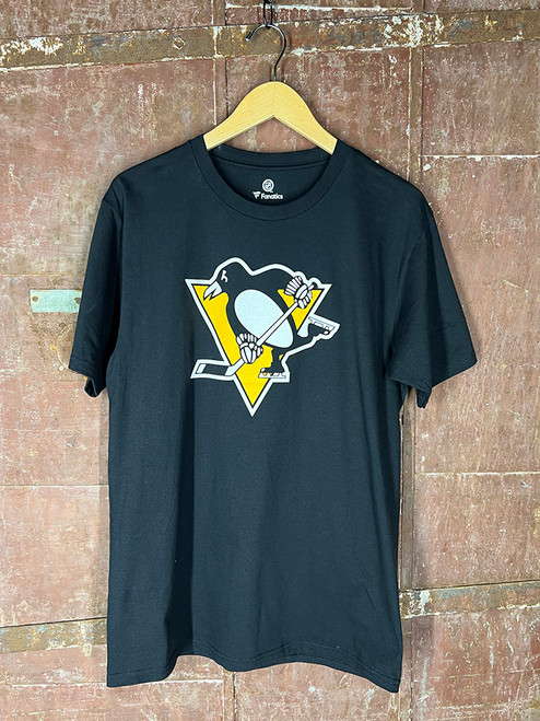 Pittsburgh Penguins Logo Fanatics Tee (Black)