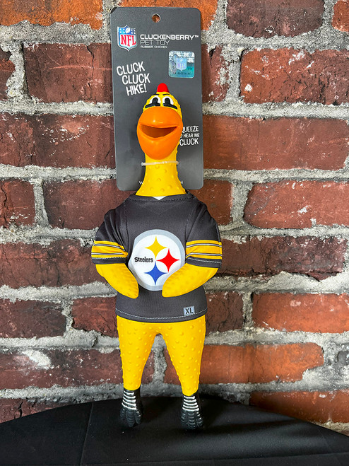 Pittsburgh Steelers Rubber Clucking Chicken