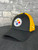 Pittsburgh Steelers New Era 39Thirty Fitted Logo Cap - Black/Gold