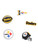 Pittsburgh Steelers Clog/Croc Charms