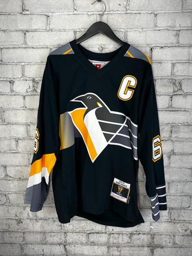 66 Lemieux -Mitchell & Ness Vintage NHL Alternate Jersey (Black)