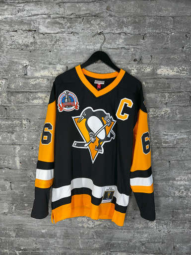 66 Lemieux -Mitchell & Ness Vintage NHL Dark Jersey (Black)