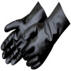 Black PVC Smooth Finish Gloves w/14" Gauntlet