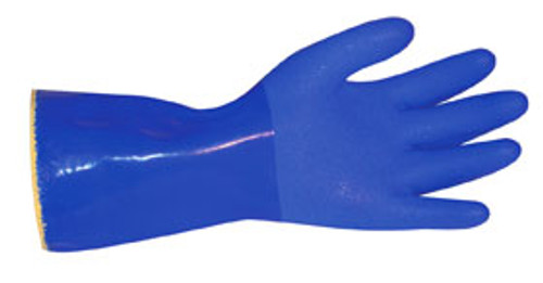 Blue PVC Gloves