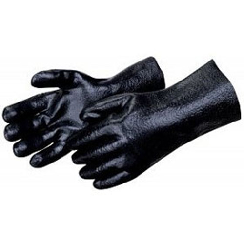 PVC Semi-Rough Finish Gloves w/12" Gauntlet
