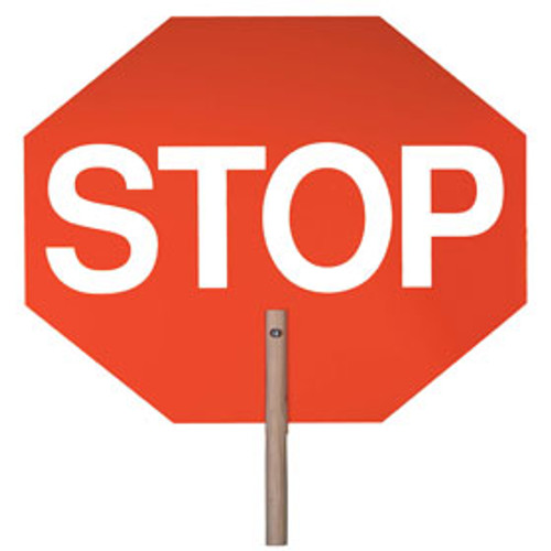 Stop/Stop Paddle Sign