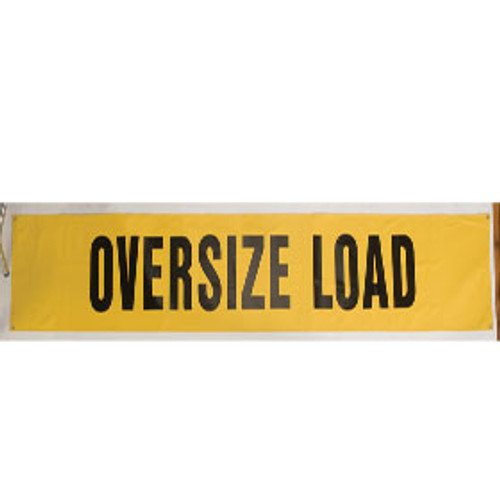 Oversize Load Banner, 12" x 60"