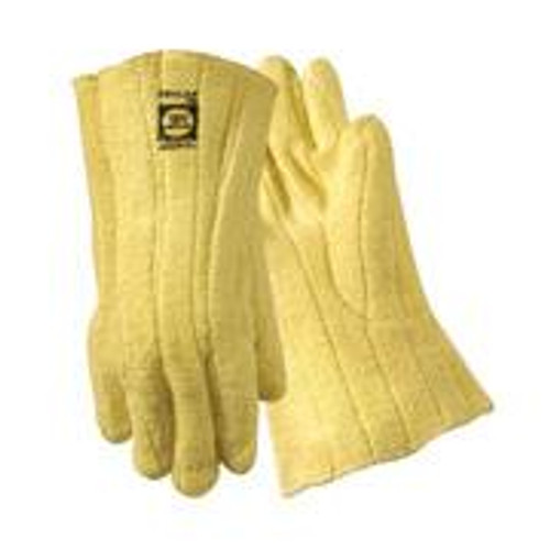 Virgin Wool, Double-lined Kevlar Heat Resistant Glove. sold in