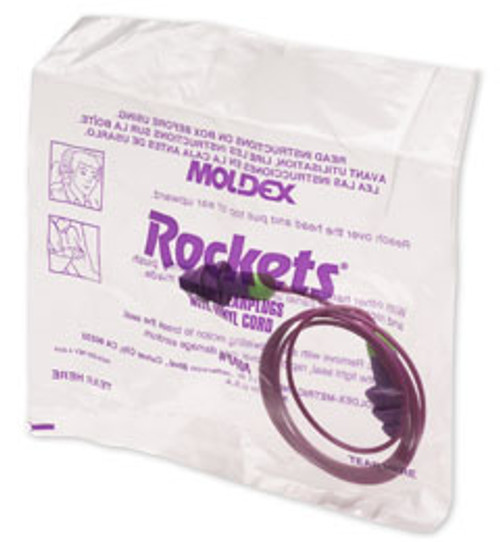 Rockets, Corded in Bag (50 pair per box)