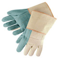 Hot Mill Gloves, 4-1/2" Cuff, Green