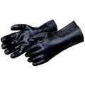 PVC Semi-Rough Finish Gloves w/14" Gauntlet