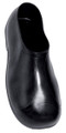 Rubber Overshoe - Hi-Top Work Rubber - Covers Work Shoe Up To The Ankle - Black - Cleated Outsole