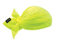 Chill-Its Evaporate Cooling Triangle Hat with Cooling towel,  Hi-Vis Lime