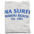 White Moana Surfrider football jersey - folded