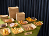 Large 680ml Kraft Food Trays