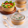 500ml Kraft Salad Bowls