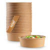 500ml Kraft Salad Bowls