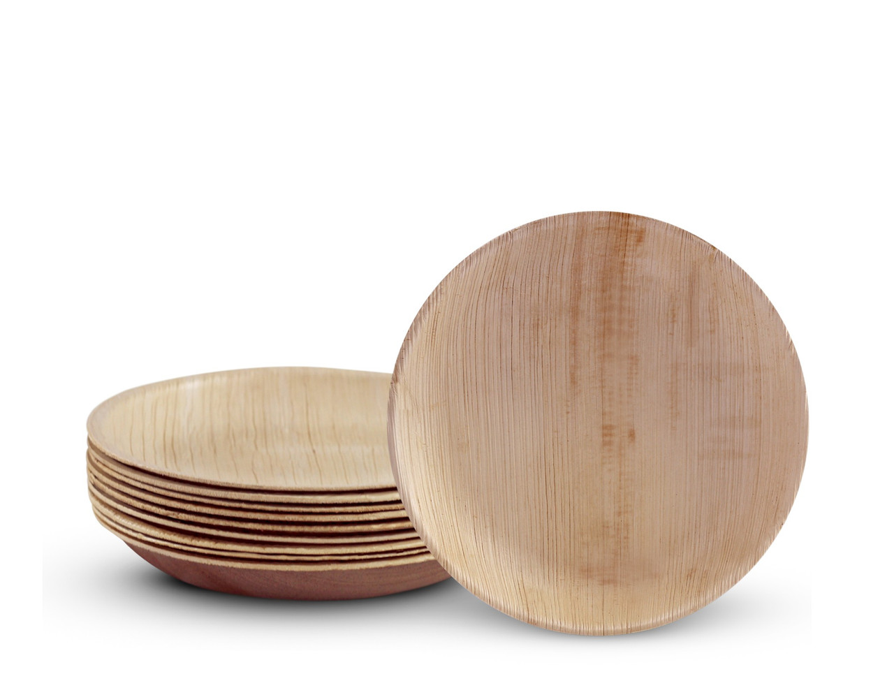 Small Round Palm Plates 6