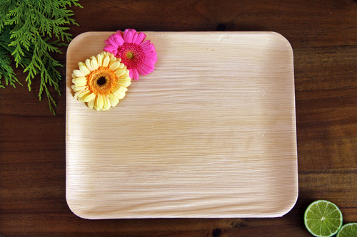 Palm Leaf Serving Trays - Disposable Trays