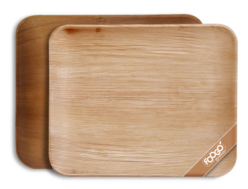 Large square plates ideal for hearty Halloween dinners